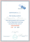 Сертификат VISCODERM